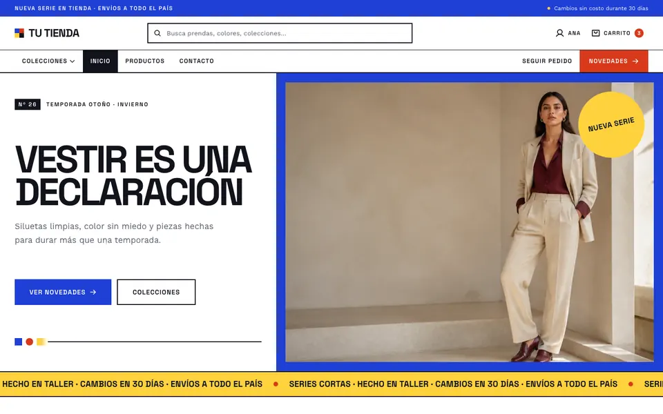 Plantilla Atelier